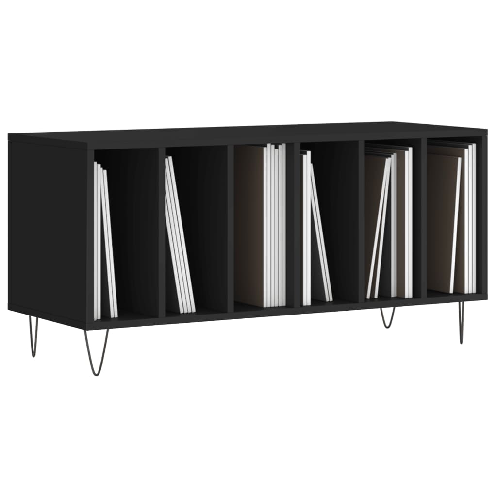 Black wooden furniture 100x38x48 cm