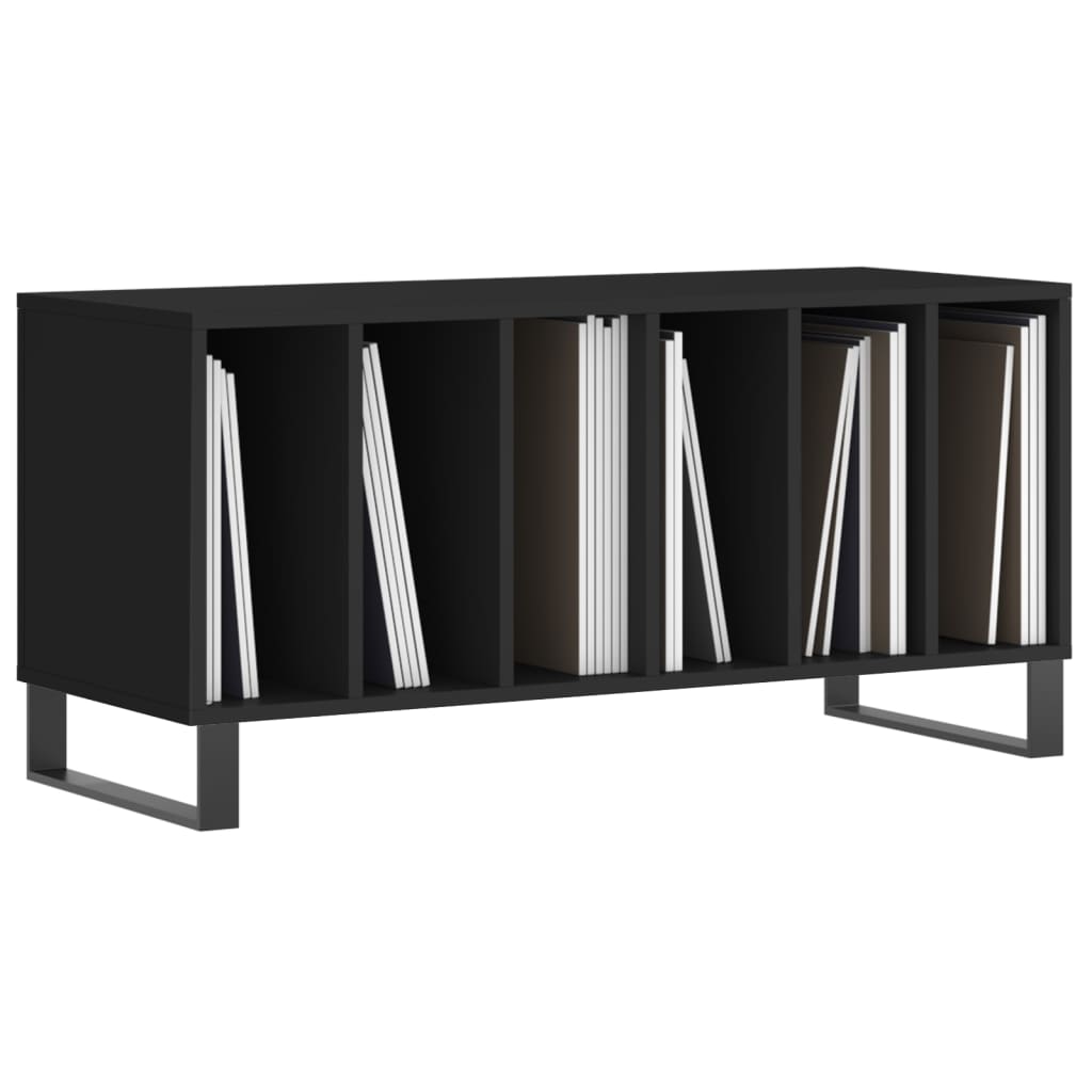 Mobili in legno nero 100x38x48 cm