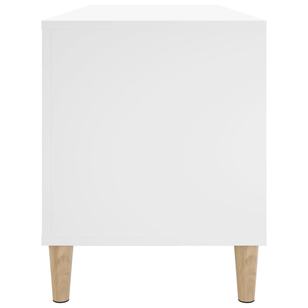 Mueble para discos madera blanco 100x38x48 cm vidaXL