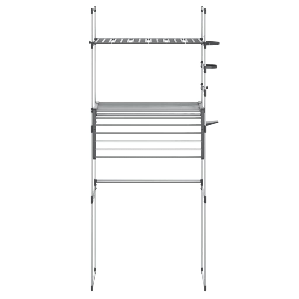 Estantería para lavadora aluminio 77x52x192 cm vidaXL