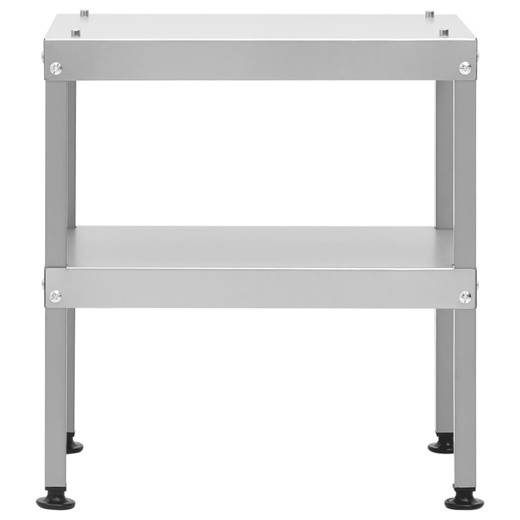 Mesa para horno ahumador acero galvanizado 40x28x44,5 cm - Vetonek