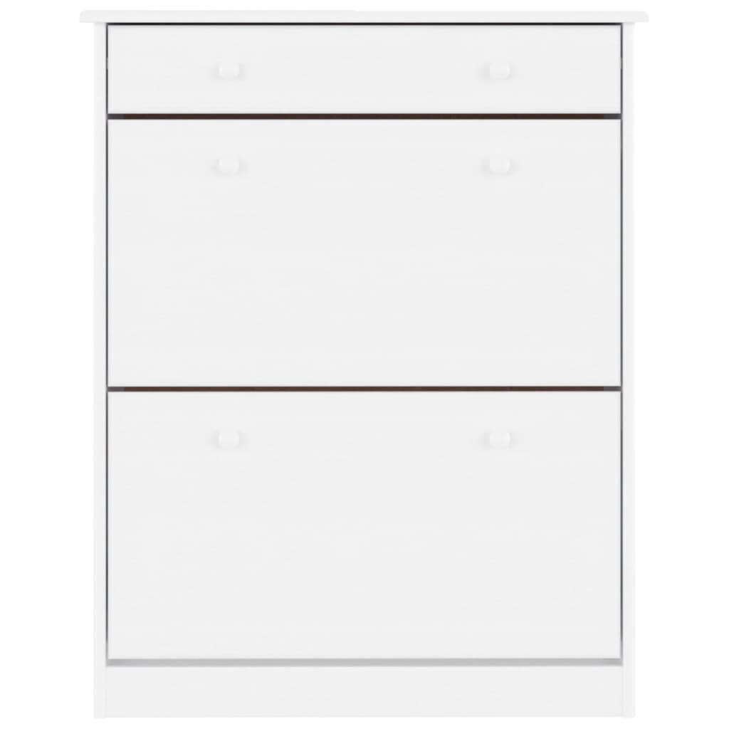 Haut-bois High Kuebero White Pino Wood 77x35x96 cm V24