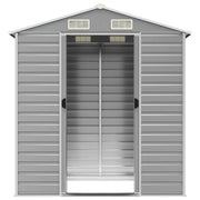 Cobertizo jardín acero galvanizado resistente y duradero Vetonek