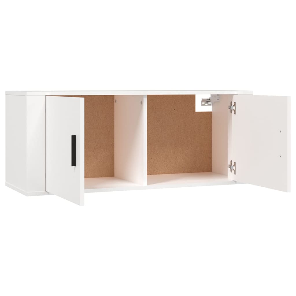 Muebles para TV de pared 3 uds blanco 100x34,5x40 cm vidaXL