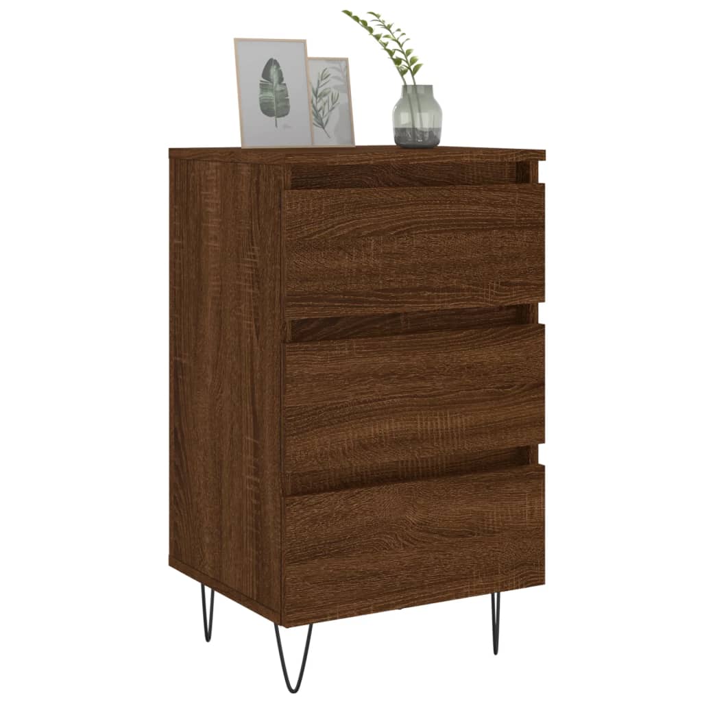 Night Messels 2 UDS Synterized Wood Nexus Brown Roble 40x35x69 cm