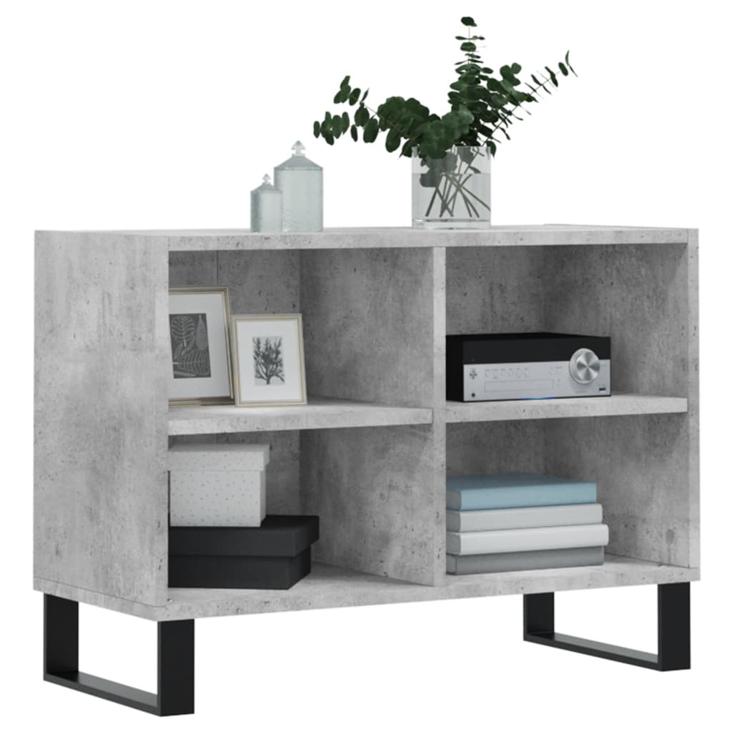 TV furniture Gray Engineering Wood 69.5x30x50 cm