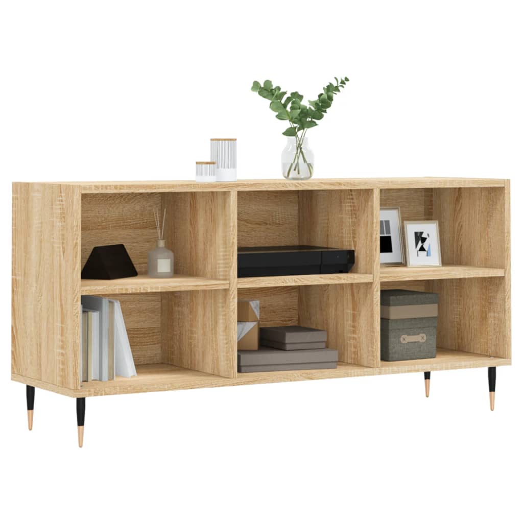 TV furniture engineering wood Sonoma 103.5x30x50 cm