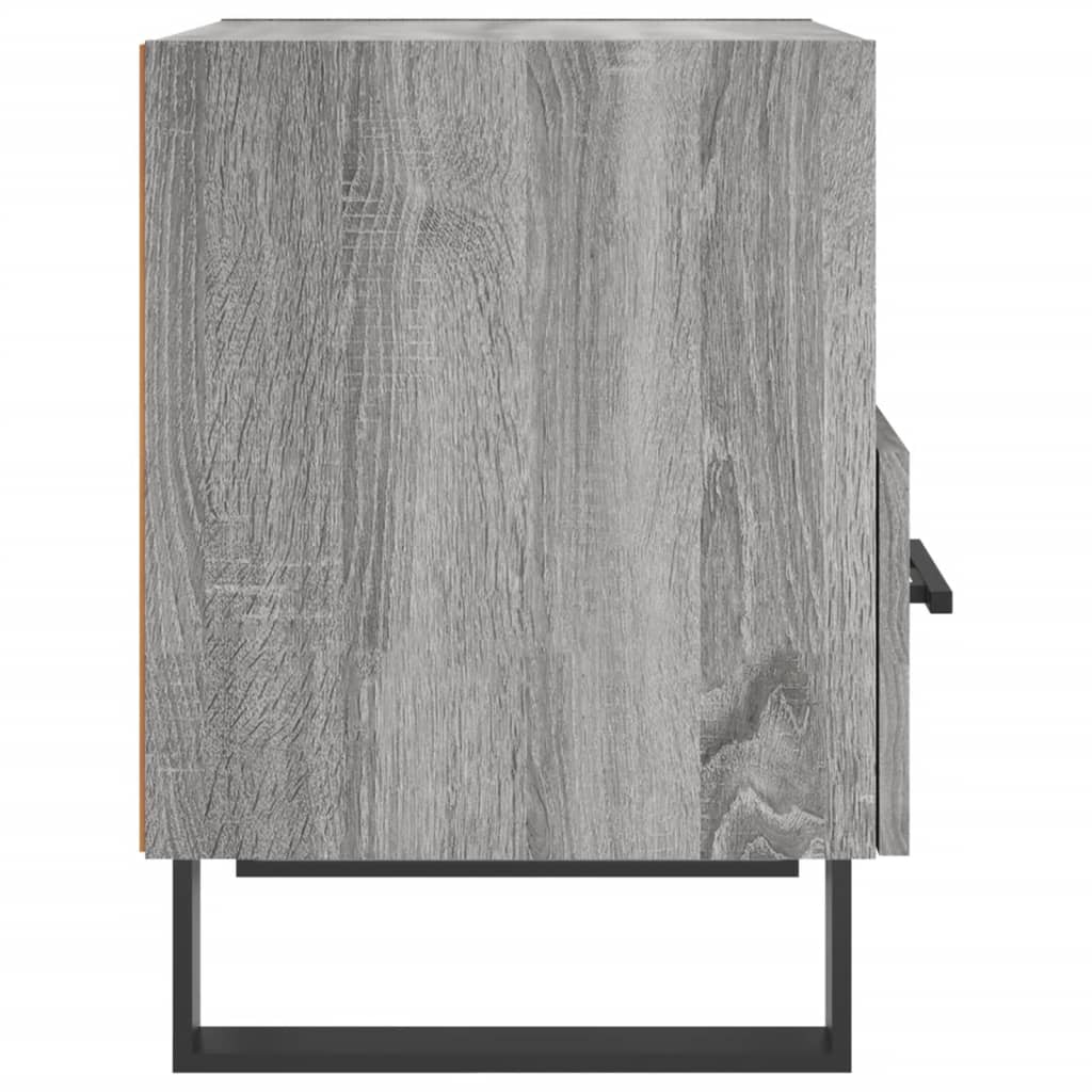 Mesitas noche 2 uds madera sintetizada Nexus gris Sonoma 40x35x47,5 cm - Vetonek