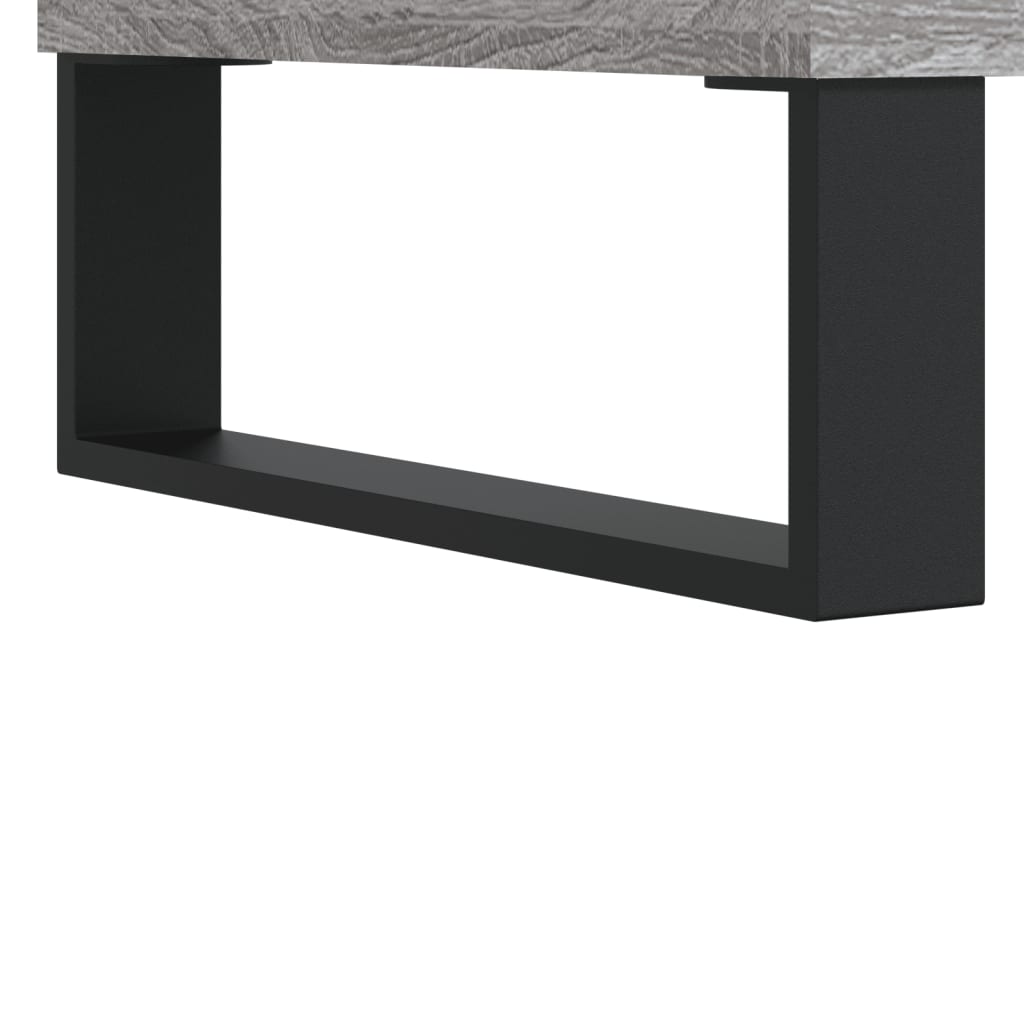 Mesitas noche 2 uds madera sintetizada Nexus gris Sonoma 40x35x47,5 cm - Vetonek