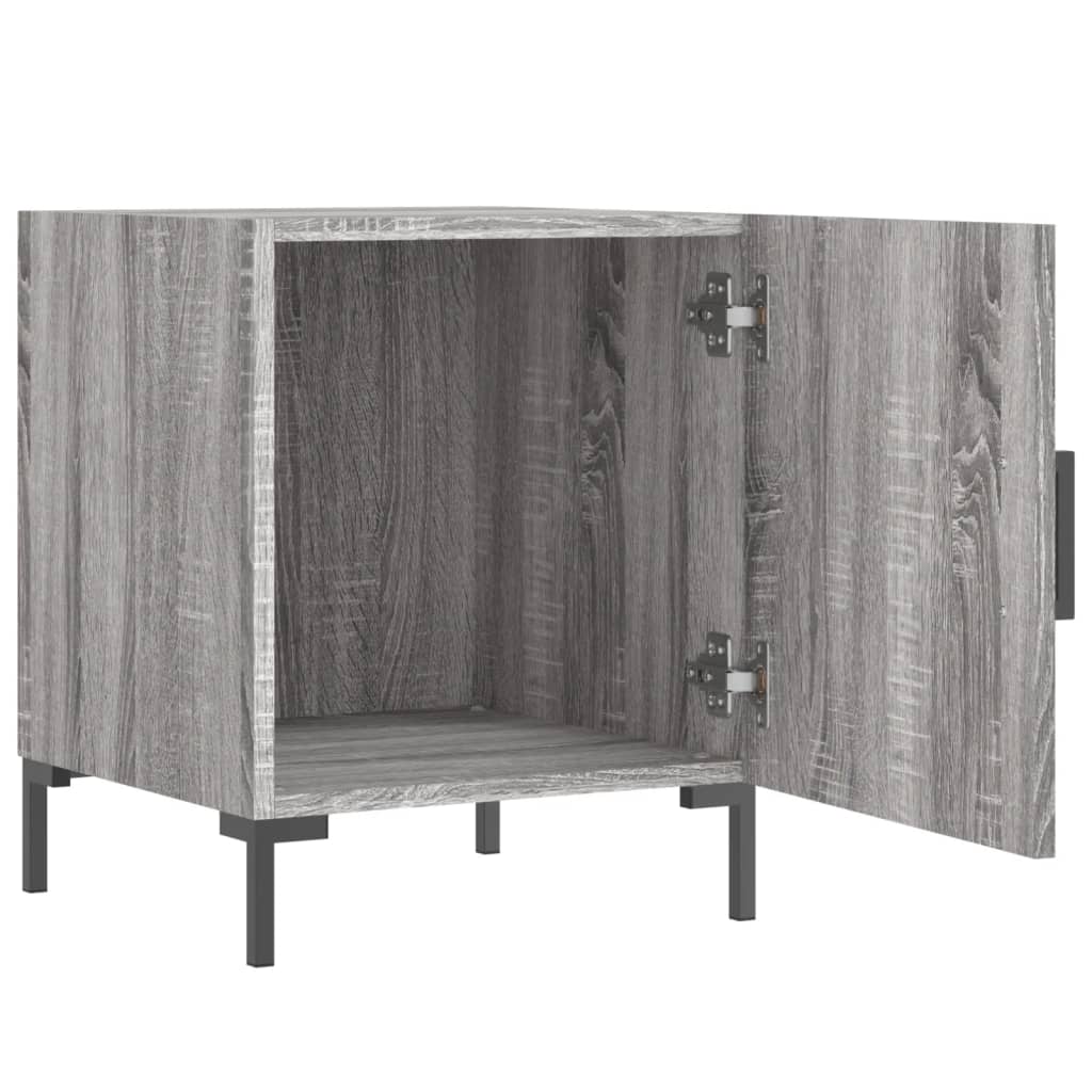 Sonoma Grey Engineering Wood Night Typ 40x40x50 cm