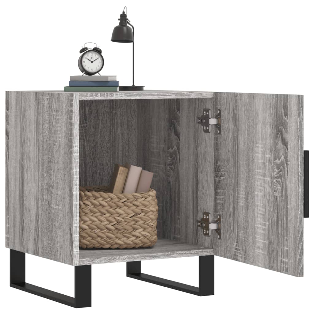 Sonoma Grey Engineering Wood Night Typ 40x40x50 cm