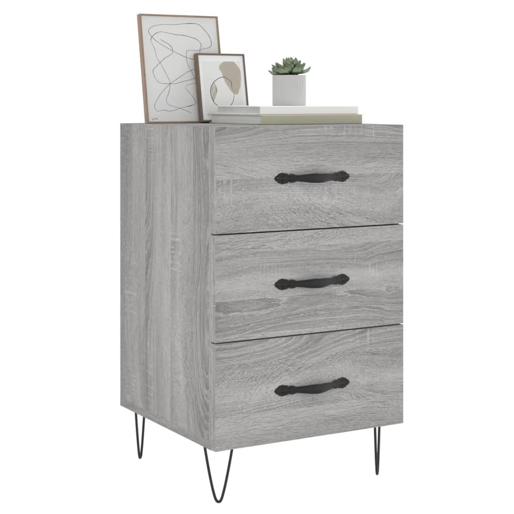 Night bedside table Sonoma Gray 40x40x66 cm