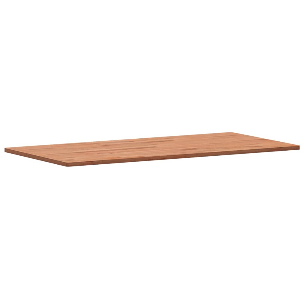 Tablero rectangular de madera maciza de haya 80x40x1,5 cm