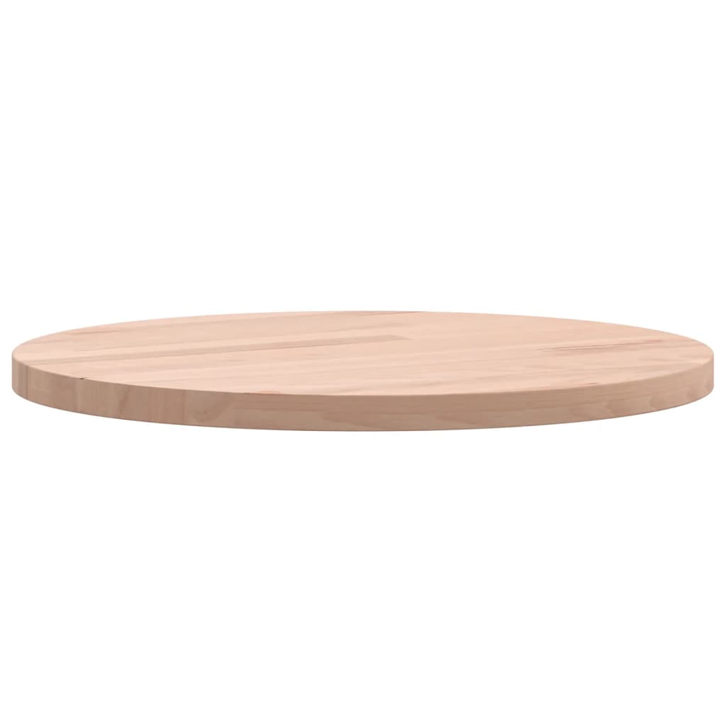 Tablero redondo de madera maciza de haya Ø30x1,5 cm