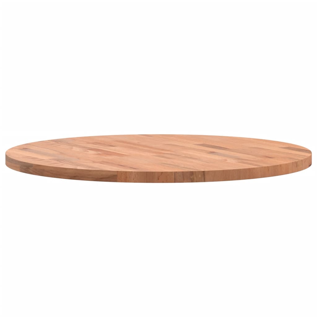 Tablero redondo de madera maciza de haya Ø70x2,5 cm