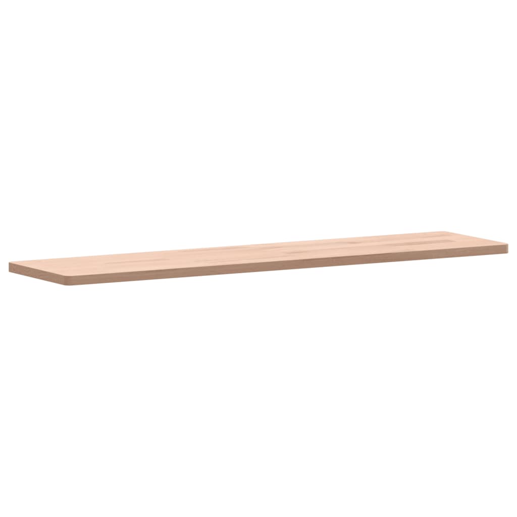 Estante de pared madera maciza de haya 80x20x1,5 cm