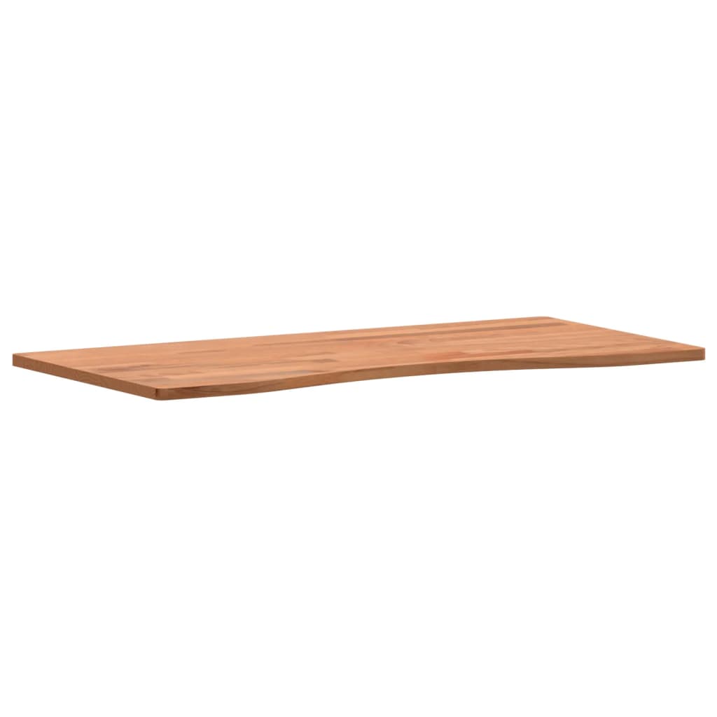 Tablero de escritorio madera maciza de haya 80x(36-40)x1,5 cm V9481 Vetonek