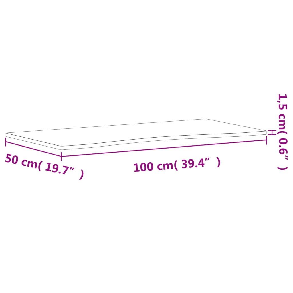 Haya 100x Sound Woodfree Buren Board (45-50) x1,5 cm