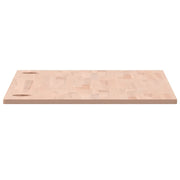 Tablero de escritorio madera maciza de haya 110x55x1,5 cm V9658 Vetonek