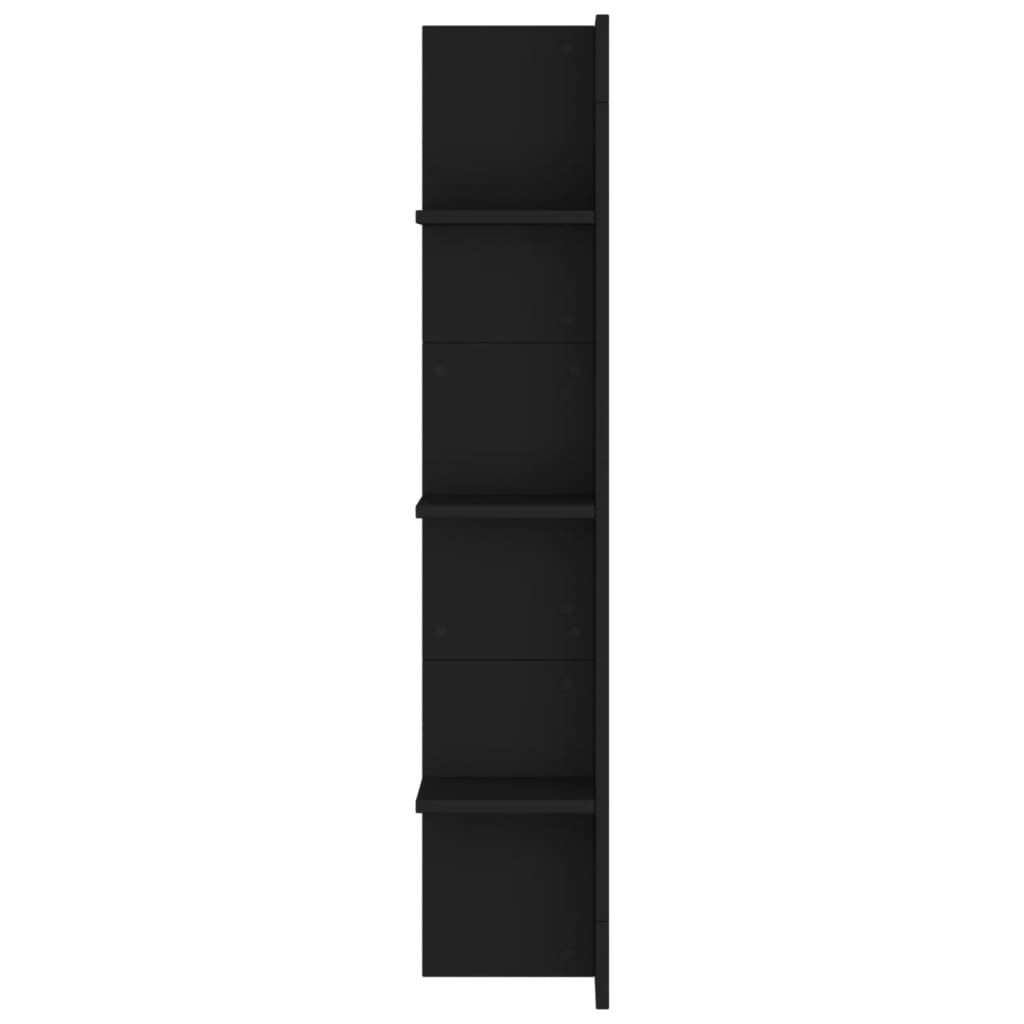 Mueble para TV madera de ingeniería negro 152x22x113 cm vidaXL