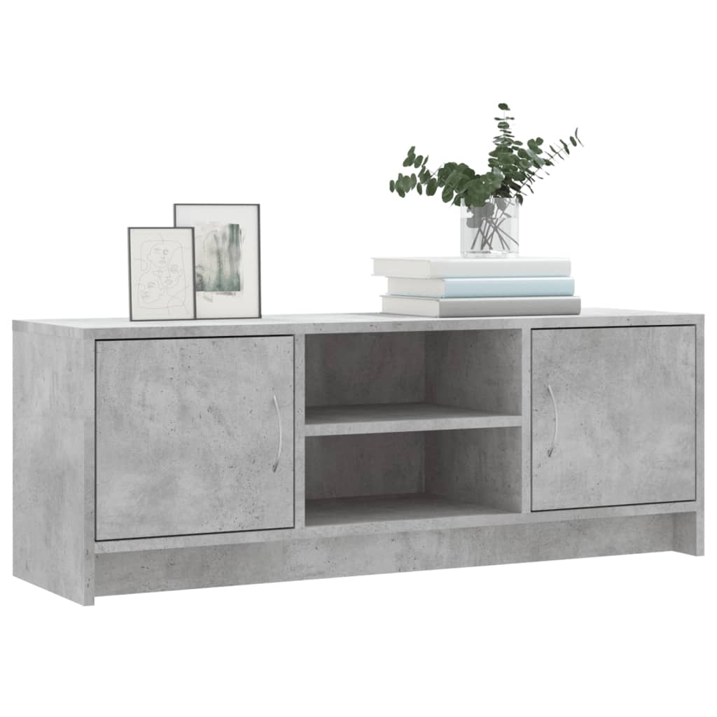 TV furniture Gray engineering wood 102x30x37.5 cm