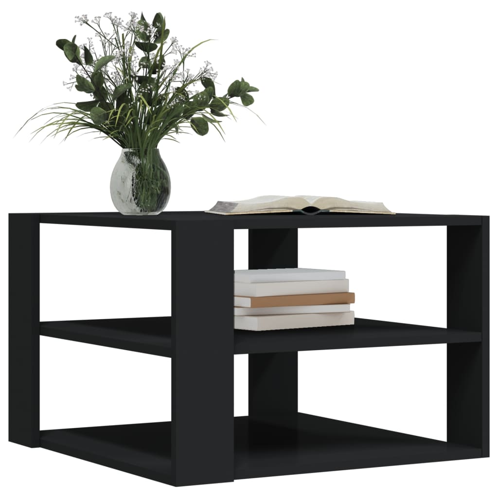 Black Engineering Wood Center Tabelle 59.5x59,5x40 cm