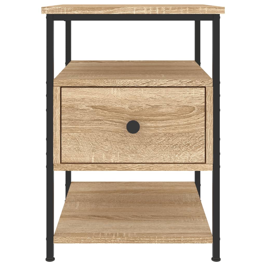 Mesitas noche 2 uds madera sintetizada Nexus roble Sonoma 40x42x56 cm - Vetonek