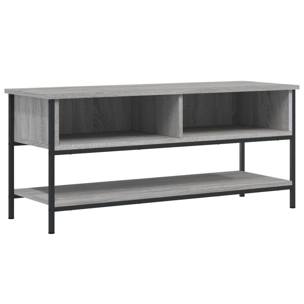 Mueble de TV madera gris Sonoma 100x35x45 cm vidaXL