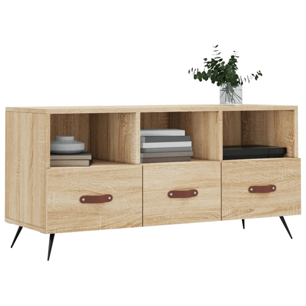 TV furniture engineering wood Sonoma 102x36x50 cm