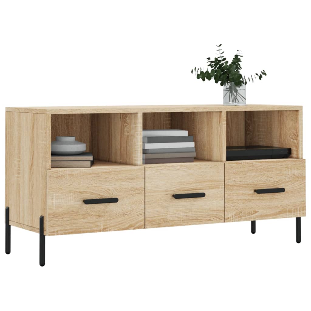 TV furniture engineering wood Sonoma 102x36x50 cm