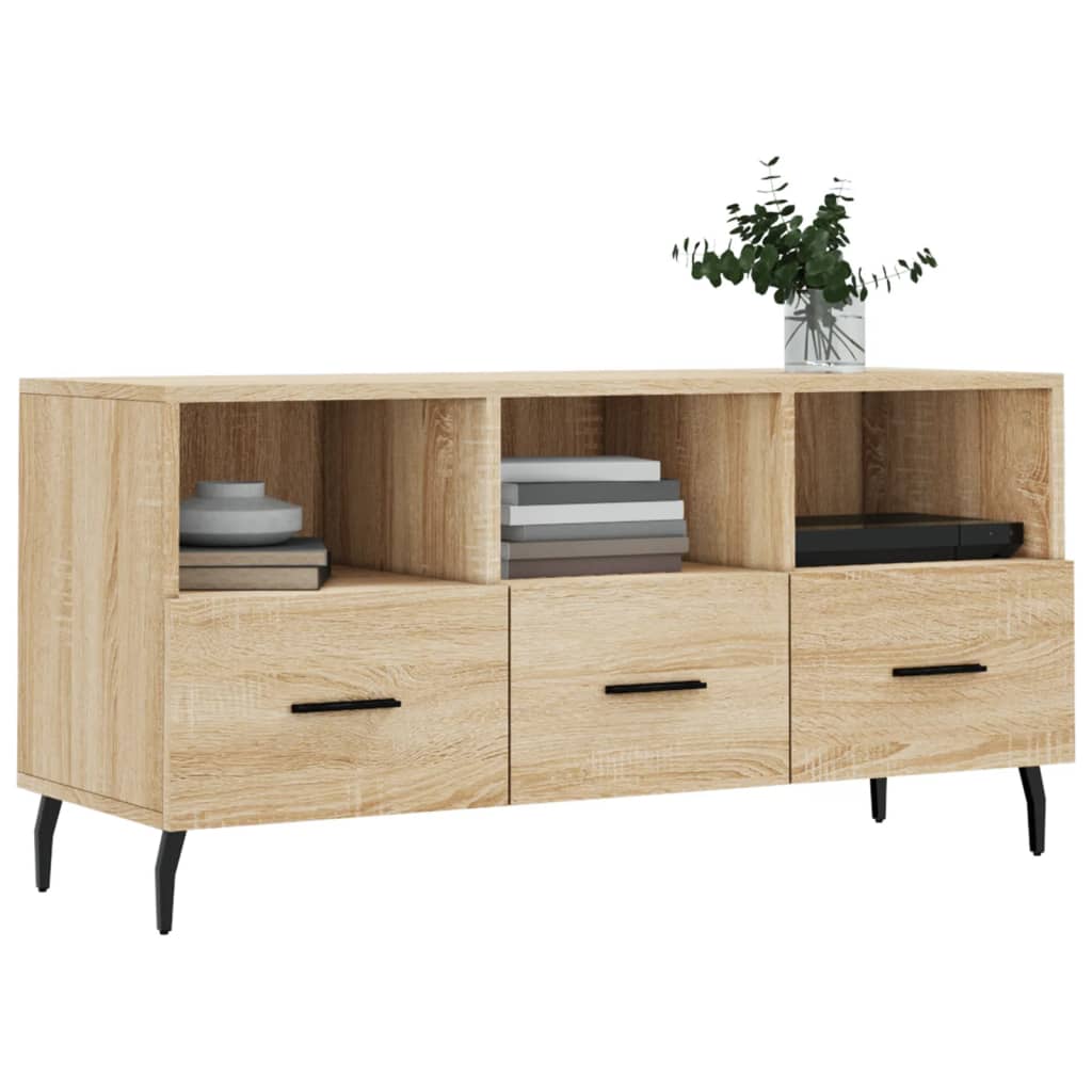 TV furniture engineering wood Sonoma 102x36x50 cm