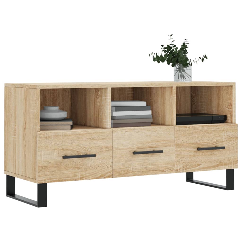 TV furniture engineering wood Sonoma 102x36x50 cm