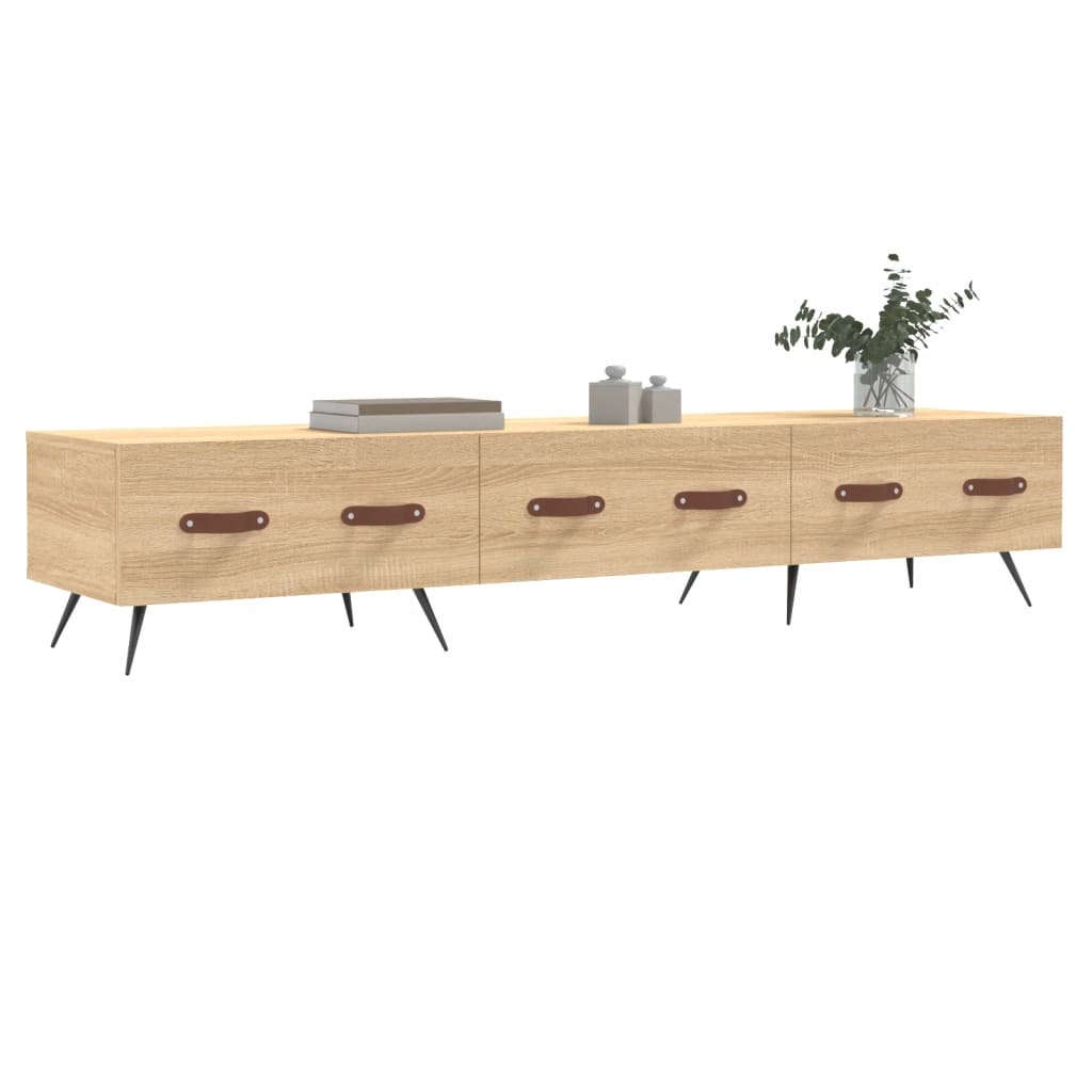 TV furniture engineering wood Sonoma 150x36x30 cm