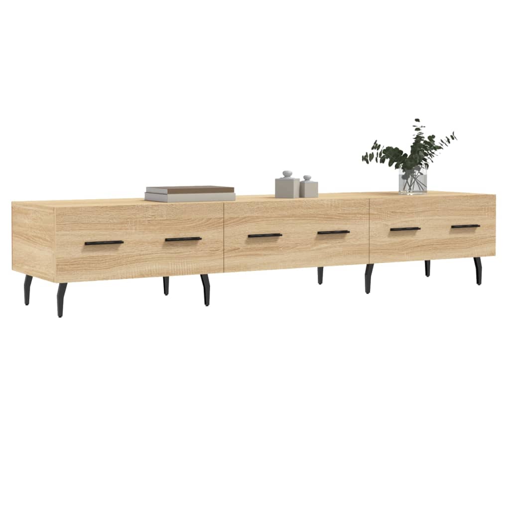 TV furniture engineering wood Sonoma 150x36x30 cm