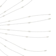 Luces de navidad de estrellas 2 uds 140 led blanco cálido 17 cm v1283 - Vetonek