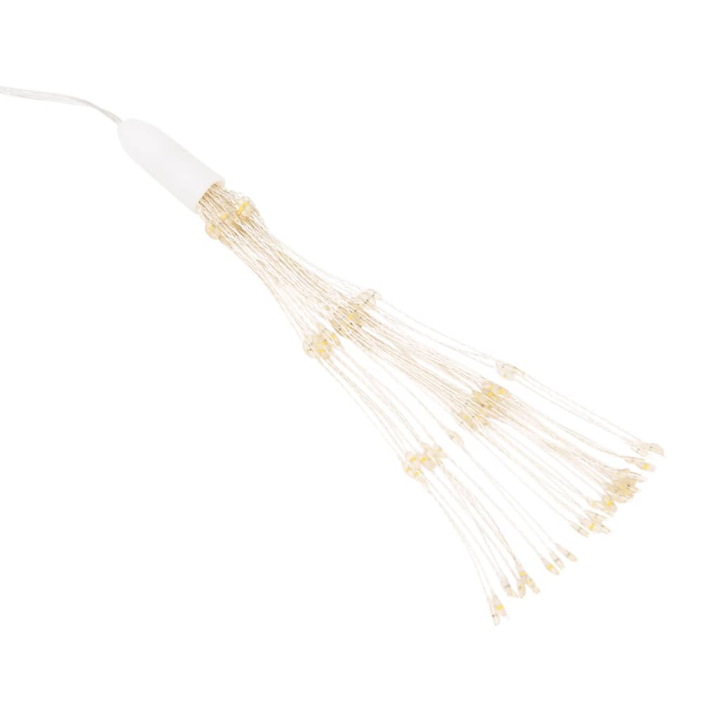 Luces de navidad de estrellas 8 uds 140 led de colores 17 cm v1351 - Vetonek