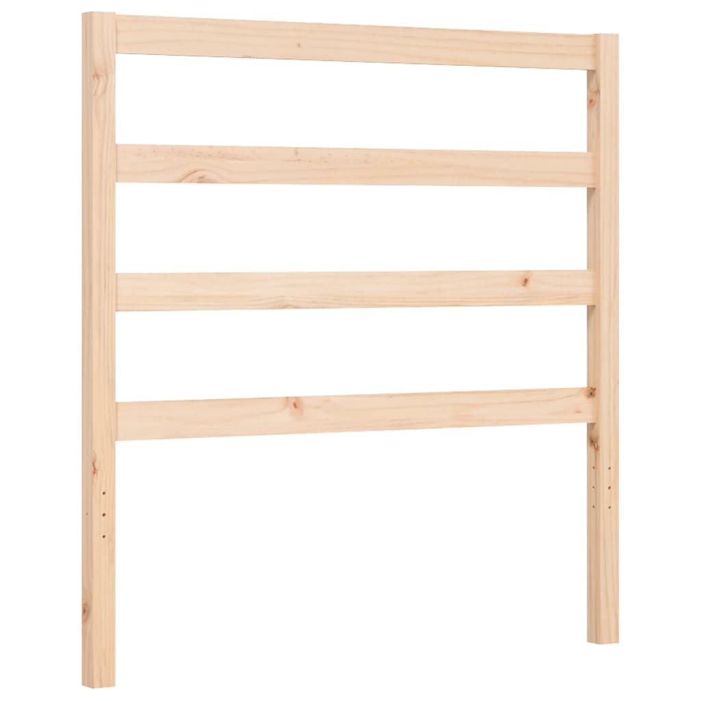 Estructura de cama sin colchón madera maciza de pino 90x190 cm vidaXL