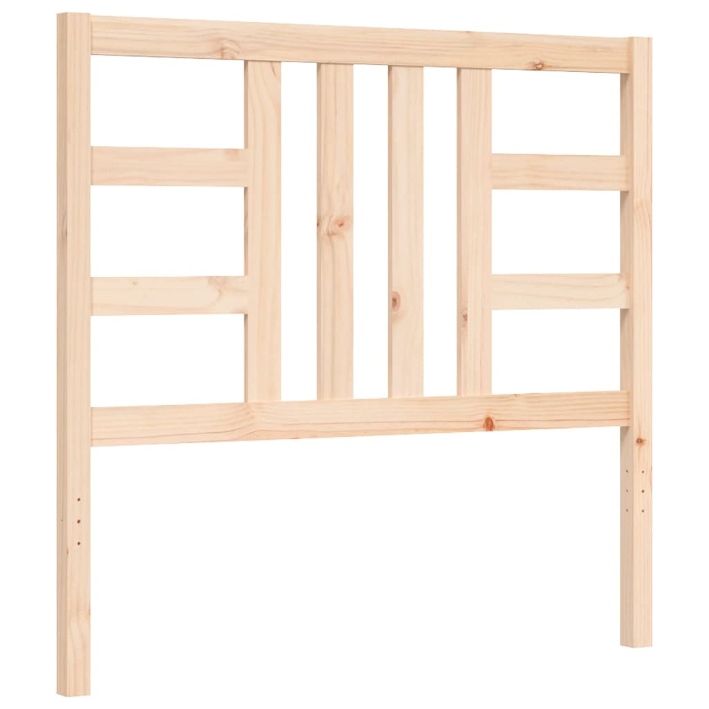 Estructura de cama sin colchón madera maciza de pino 90x190 cm vidaXL