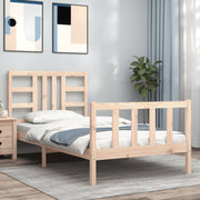 Estructura de cama sin colchón madera maciza de pino 90x200 cm v1267 Vetonek