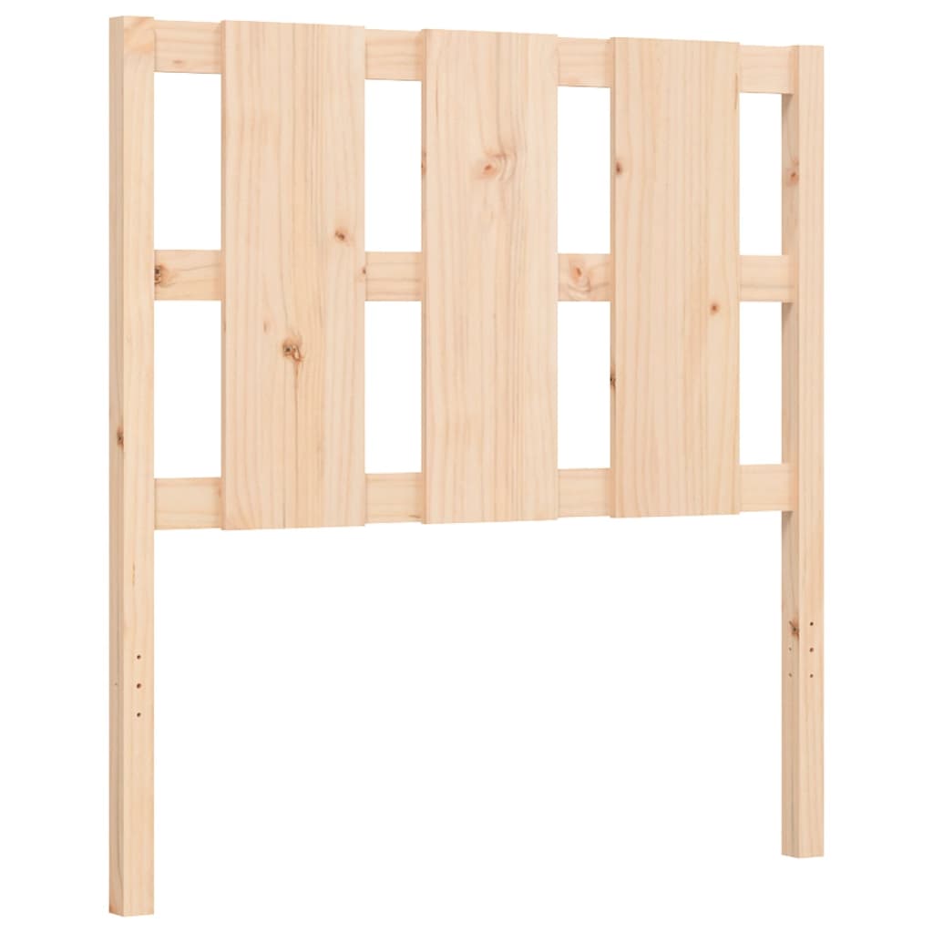 Estructura de cama sin colchón madera maciza de pino 90x190 cm vidaXL