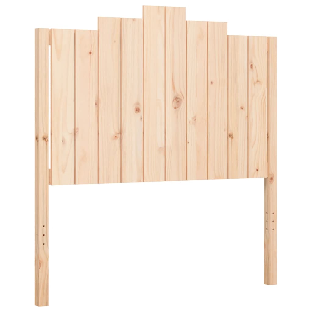 Estructura de cama sin colchón madera maciza de pino 100x200 cm vidaXL