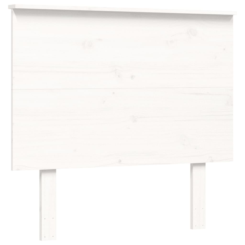 Estructura de cama sin colchón madera de pino blanca 90x200 cm vidaXL