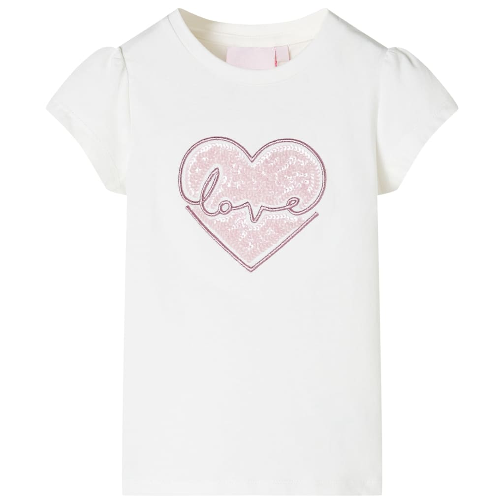 Camiseta infantil color crudo 116