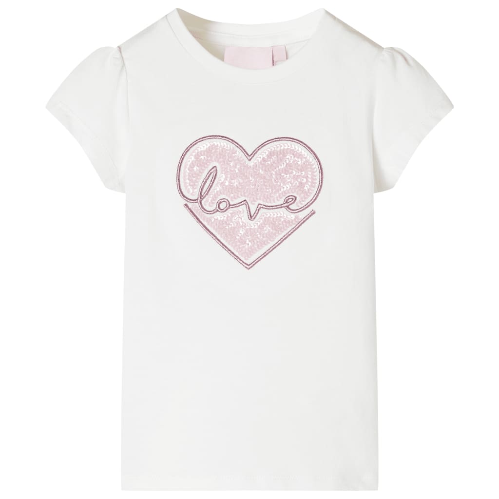 Camiseta infantil color crudo 128