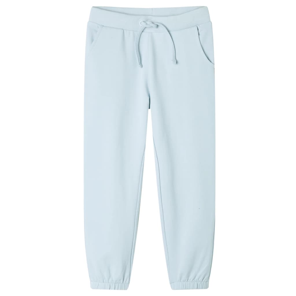 Pantalón de chándal infantil azul claro 116