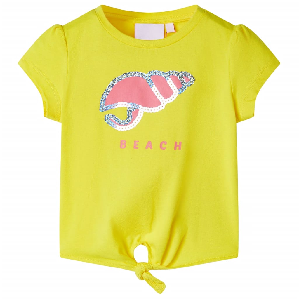 Vetonek Camiseta infantil amarillo 104