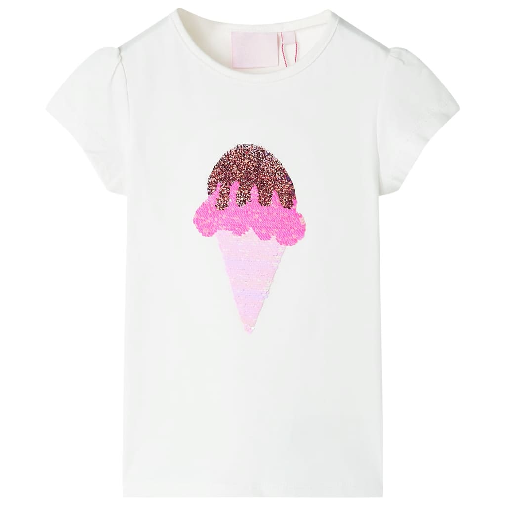 Camiseta infantil color crudo 92