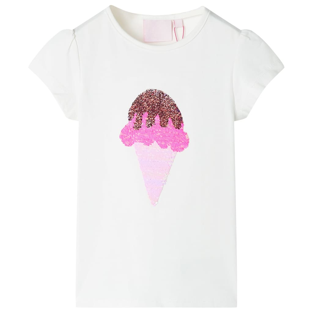 Camiseta infantil color crudo 116