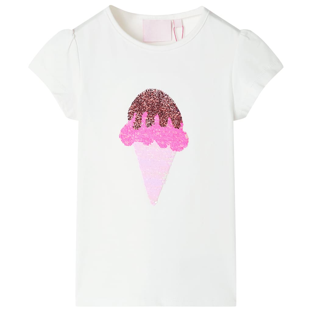 Camiseta infantil color crudo 140