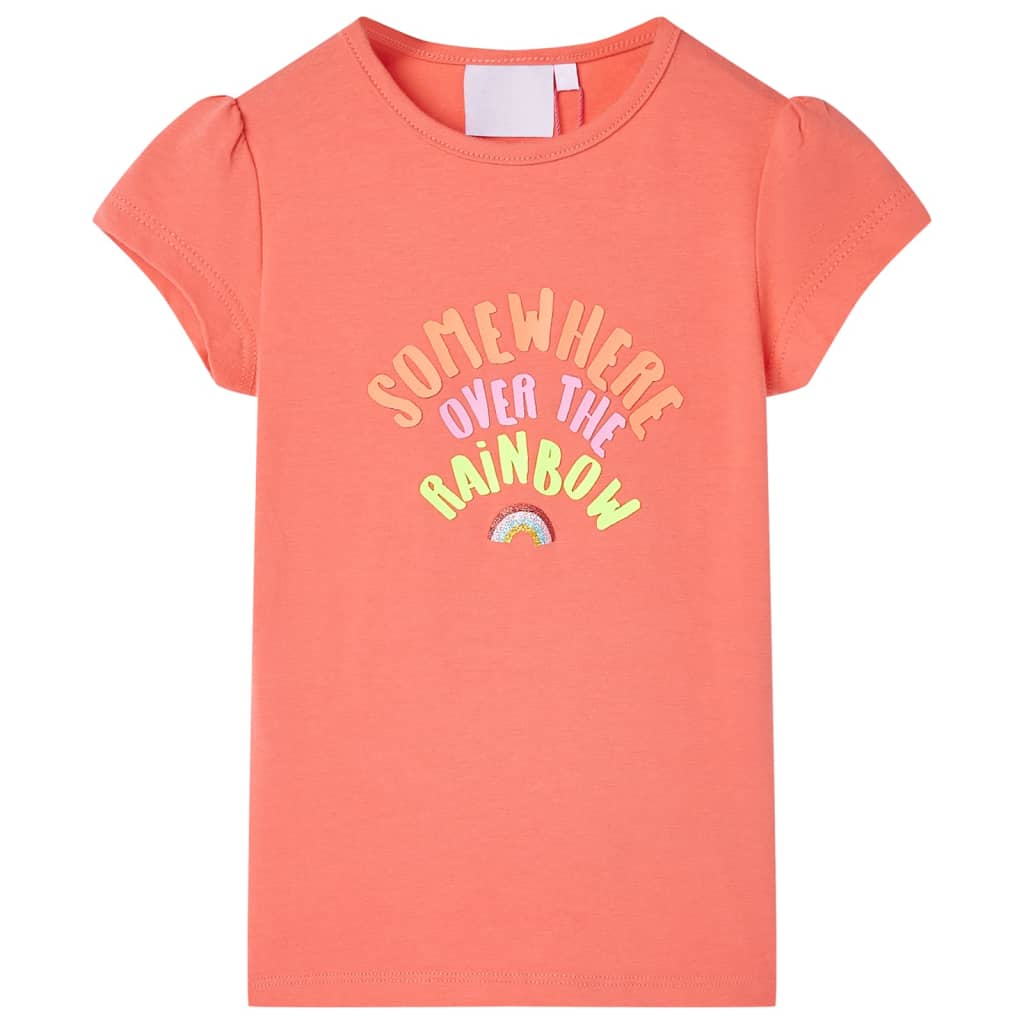 Vetonek Camiseta infantil color coral 92